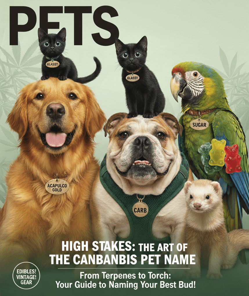 Name Your Pet Cannabis Style
