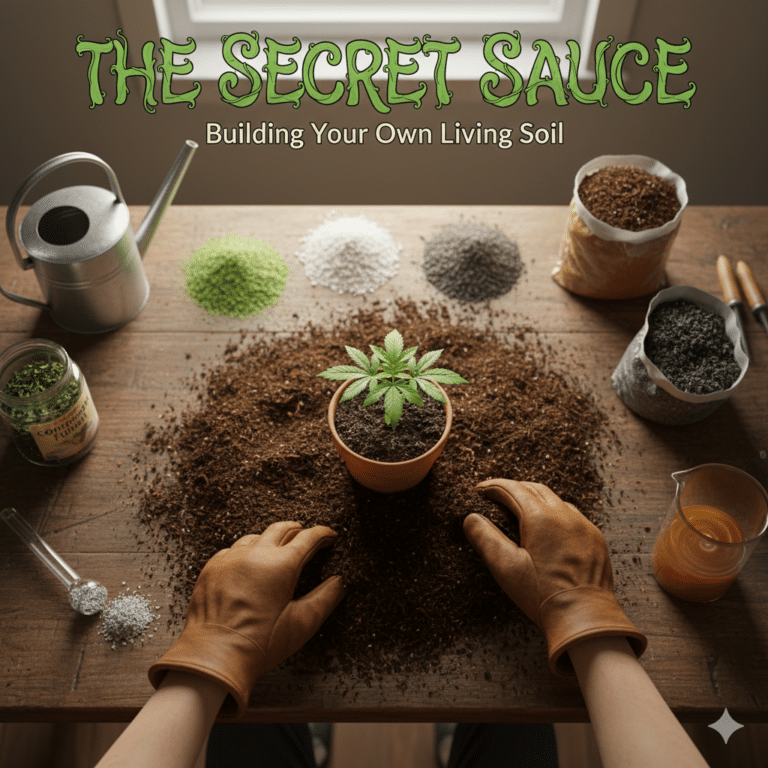 The Secret Sauce: Soil tips for growing cannabis.